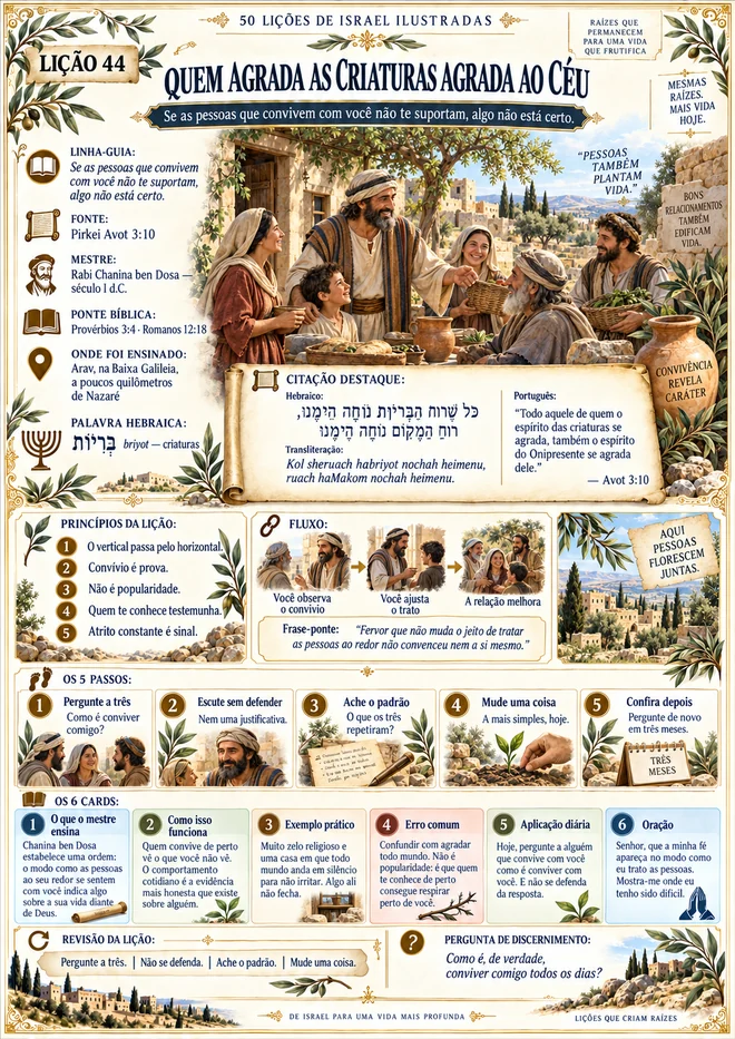 Lição 18 — Afasta-te do mau vizinho
